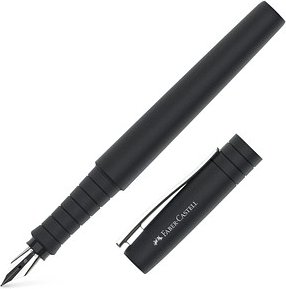 FABER-CASTELL Poly Pen Patronenfüller schwarz B (breit), 1 St.