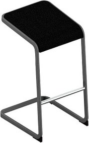 Thumbnail - Quadrifoglio Hocker C-STOOL OCSTOA01/2ZDG schwarz, 1 St.