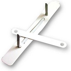 BOI Heftstreifen, selbstklebend weiß Kunststoff, 1 St.