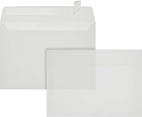 Thumbnail - ÖKI Briefumschläge DIN C5 ohne Fenster transparent haftklebend 500 St.