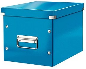 LEITZ Click & Store Aufbewahrungsbox 10,0 l blau 26,0 x 26,0 x 24,0 cm, 1 St.