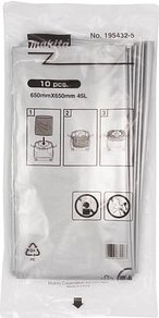 makita 195432-5 Spänesack, 10 St.