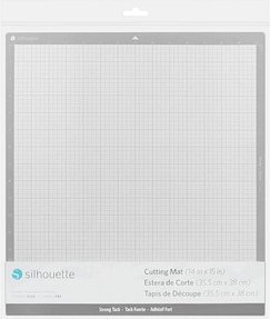 Silhouette CUT-MAT-15ST Schneidematte für Schneideplotter stark klebend 356 x 381 mm (14 x 15 Zoll) , 1 St.