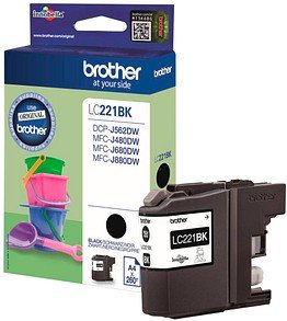brother LC-221BK schwarz Druckerpatrone