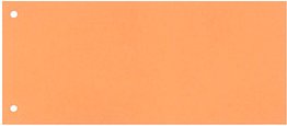Thumbnail - Wekre Trennstreifen orange, 190 g/qm Karton 24,0 x 10,5 cm, 100 St.