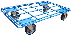 Thumbnail - Transportroller blau 60,5 x 40,0 x 15,0 cm bis 400,0 kg