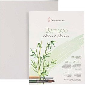 Thumbnail - HAHNEMÜHLE Malblock Bamboo 24,0 x 32,0 cm, 1 Block