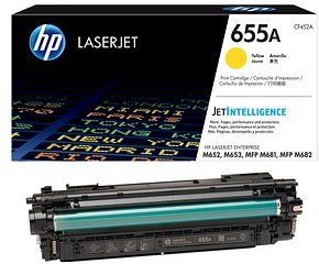 HP 655A (CF452A) gelb Tonerkartusche