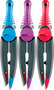 Thumbnail - maped Zirkel STOP&SAFE blau, lila oder rot, 1 St.