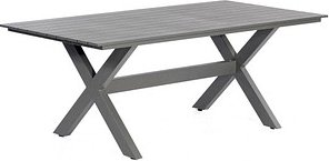 Sunny Smart® Gartentisch Topas anthrazit rechteckig 200,0 x 90,0 x 75,0 cm