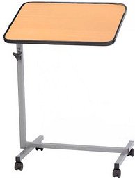 RUSSKA Basic Beistelltisch rechteckig abgerundet Holz buche 60,0 x 40,0 x 70,0 - 105,0 cm, 1 St.