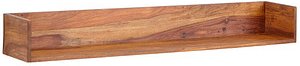 WOHNLING Wandregal sheesham 120,0 x 20,0 x 15,0 cm, 1 St.