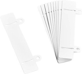 Thumbnail - VELOFLEX Heftstreifen weiß Kunststoff, 10 St.