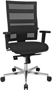Topstar Bürostuhl Sitness X-Pander Plus, SI959WGT200 Stoff schwarz, Gestell alu