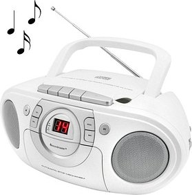 soundmaster SCD5100 Tragbarer CD-Player