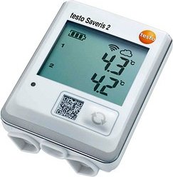 Thumbnail - testo Saveris 2-T2 WLAN Temperatur-Datenlogger weiß