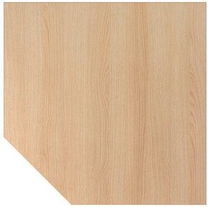 HAMMERBACHER Verbindungsplatte NT12 eiche, silber Trapezform 120,0 x 80,0 x 72,0 cm