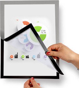 Thumbnail - LMG Magnetrahmen selbstklebend silber A4, 1 St.