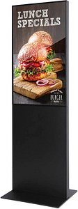 Thumbnail - Showdown® Displays Digitales Totem Smart Line Infostele mit LED-Display, schwarz, 108,0 cm (43 Zoll)