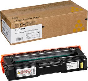 Thumbnail - RICOH Type SP C252HE gelb Toner