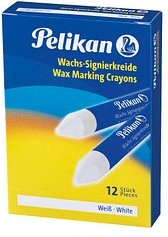 Thumbnail - Pelikan 772/12 Signierkreiden weiß, 12 St.
