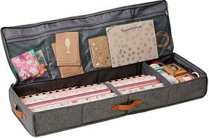 Thumbnail - LOVE !T STORE !T Premium Geschenkpapier-Organizer grau 90,0 x 30,0 x 12,0 cm, 1 St.