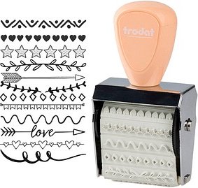 Thumbnail - trodat Creative Mini Motivstempel Zierleisten 30 x 5 mm, 1 St.