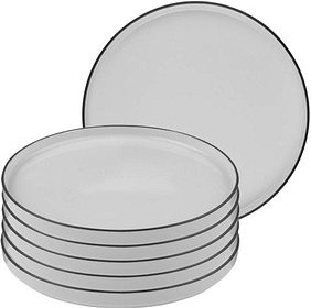 6 ID Fine Teller Modest Black Stolt grau 21,0 cm