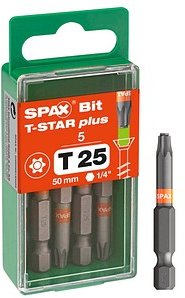 Thumbnail - SPAX® Bits T25 T-STAR Plus, 5 St.