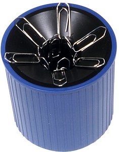 helit Büroklammerspender Linear blau