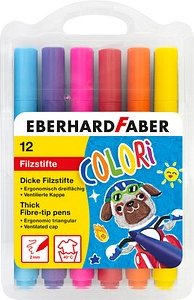 EBERHARD FABER Colori Filzstifte farbsortiert, 12 St.