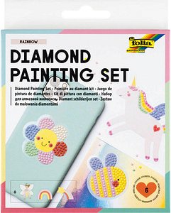 folia Diamond Painting Rainbow mehrfarbig