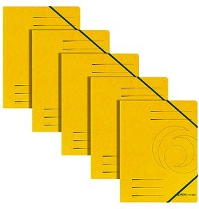 Thumbnail - herlitz Eckspanner easy orga DIN A4 gelb, 5 St.