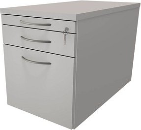 fm Sidney Rollcontainer lichtgrau 3 Auszüge 43,4 x 80,0 x 54,0 cm