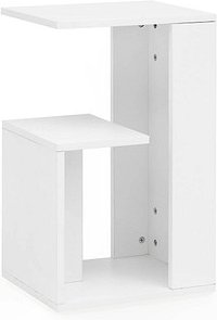Thumbnail - WOHNLING Beistelltisch weiß 35,0 x 30,0 x 61,0 cm, 1 St.
