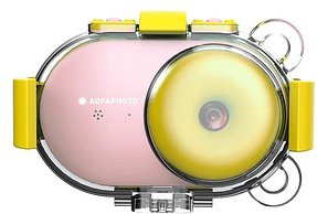 AGFAPHOTO Realikids Cam Waterproof Kinderkamera rosa 16,0 Megapixel