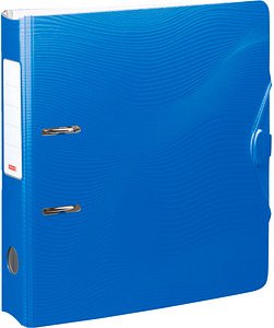 BRUNNEN WAVE Ordner azur Kunststoff 7,0 cm DIN A4