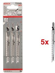 Thumbnail - AKTION: 5 BOSCH T234X Progressor for Wood Stichsägeblätter mit Prämie nach Registrierung