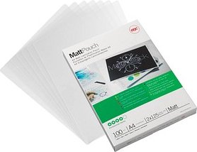 GBC MattPouch Laminierfolien matt für A4 125 micron, 100 St.