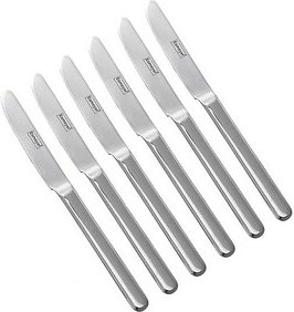 Esmeyer Messer Bettina silber glänzend, poliert, 6 St.