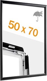 SPRINTIS Klapprahmen schwarz 50,0 x 70,0 cm, 1 St.