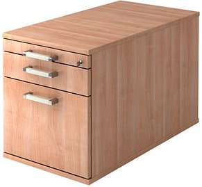 Thumbnail - HAMMERBACHER Solid TC20 Rollcontainer nussbaum 3 Auszüge 42,8 x 80,0 x 51,2 cm