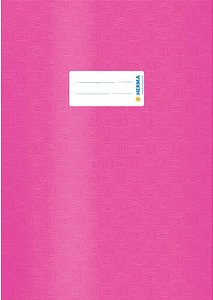 Thumbnail - HERMA Heftumschlag mit Baststruktur pink Kunststoff DIN A4