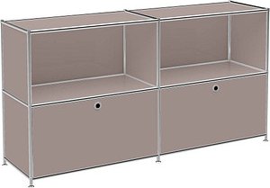 viasit Sideboard System4, 86282 taupe 152,9 x 40,4 x 80,7 cm, 1 St.