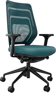 fm Bürostuhl Asiento, 4260761570884 Stoff blau, Gestell blau