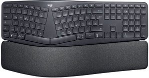 Logitech ERGO K860 ergonomische Tastatur kabellos schwarz