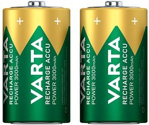 Thumbnail - 2 VARTA Akkus RECHARGE ACCU Power Mono D 3.000 mAh