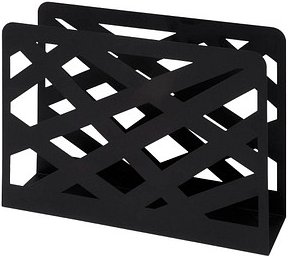 Thumbnail - HAKU Möbel Zeitungsständer 44596 schwarz Metall, DIN A4