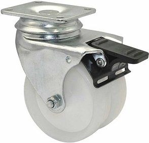 WAGNER® design yourself Apparate-Doppel-Lenkrolle ECO RO 3277 weiß