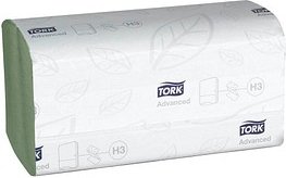 TORK Papierhandtücher 290179 H3 Advanced Zick-Zack-Falzung 2-lagig 3.750 Tücher